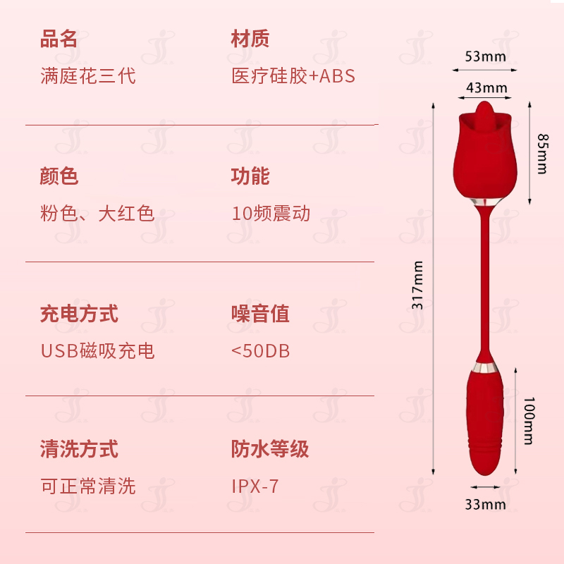 YingJia Full Garden 3rd Gen Tongue Massager