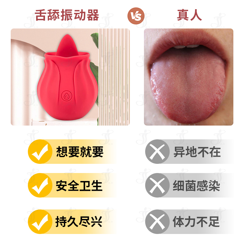 YingJia Tongue Rose Stimulator